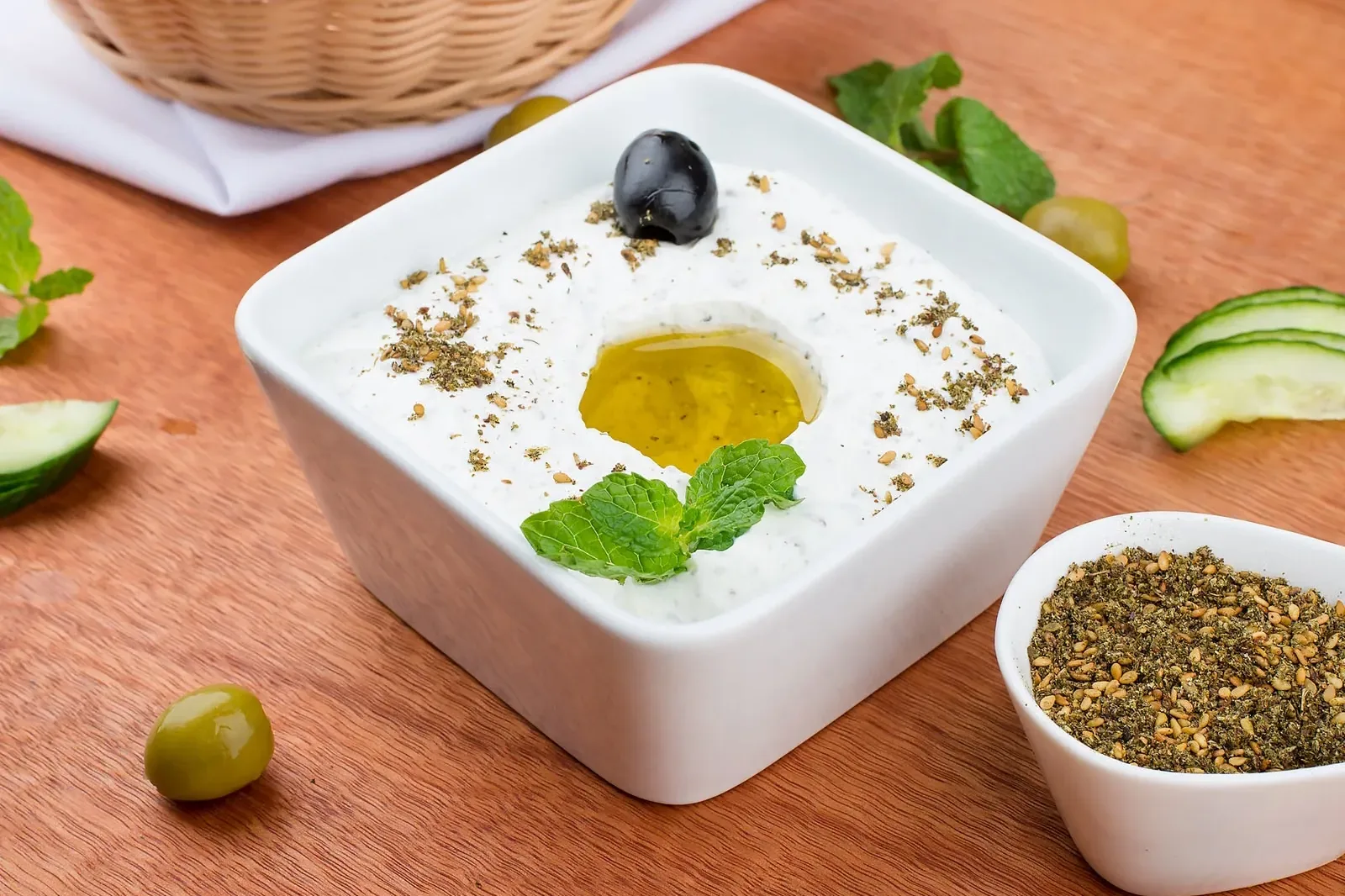 Schale mit Tzatziki
